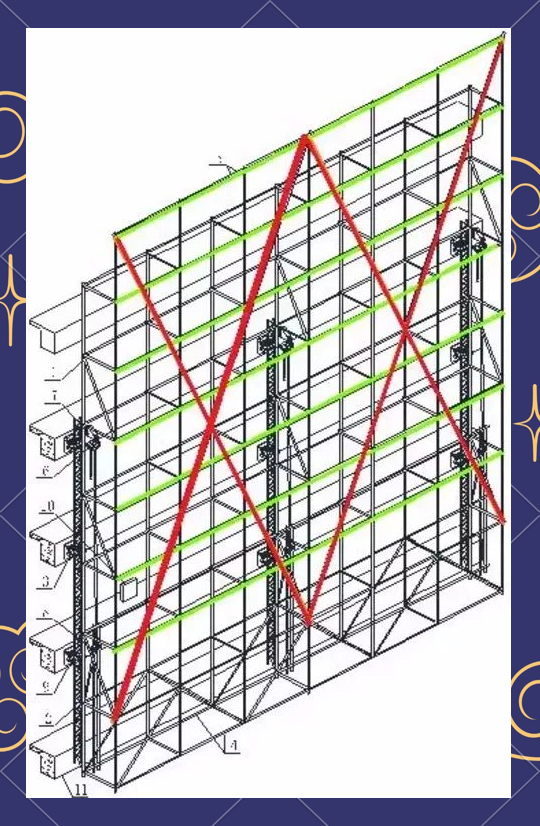 全面解析附著式升降腳手架 構造、功能與安全要點